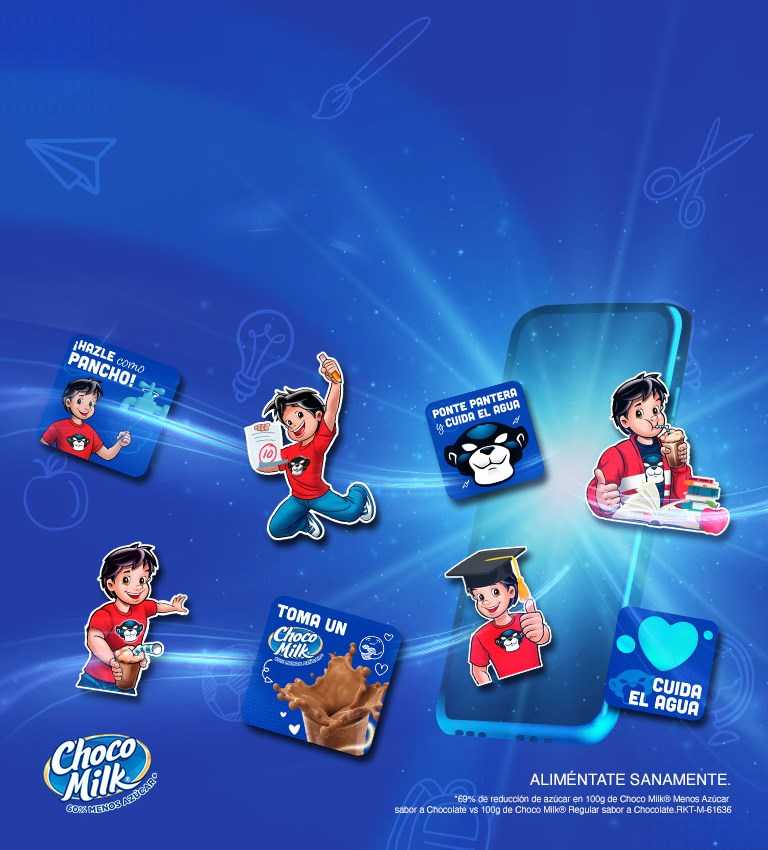 CHOCO Banner Desk Stickers
