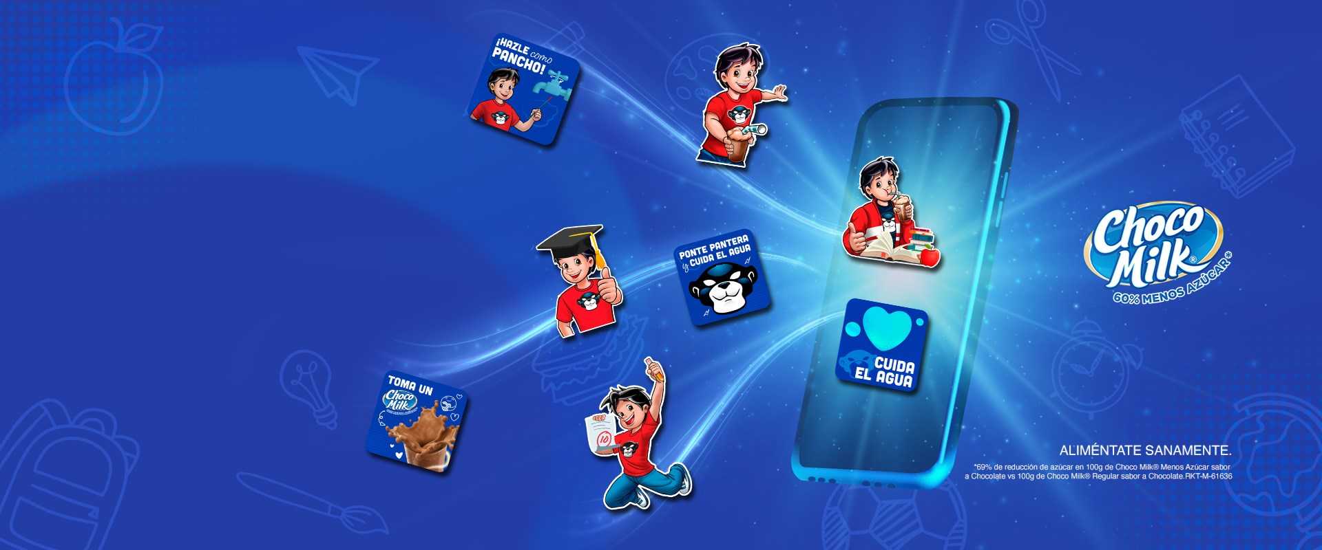 CHOCO Banner Desk Stickers